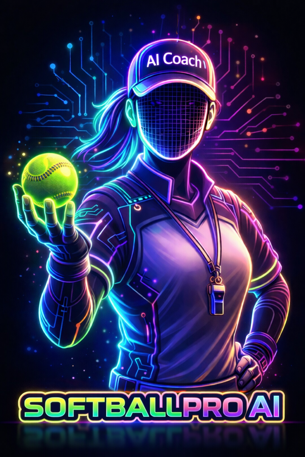 SoftballProAI AI coach visual